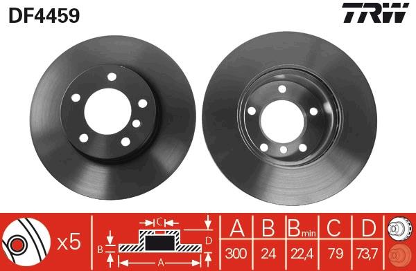 Disc frana - TRW