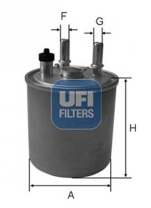 filtru combustibil - UFI