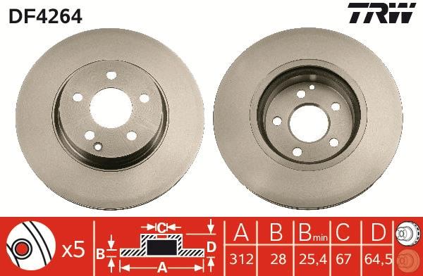 Disc frana - TRW