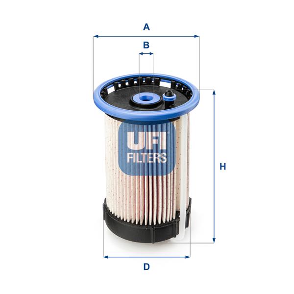 filtru combustibil - UFI