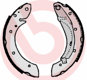 Set saboti frana - BREMBO