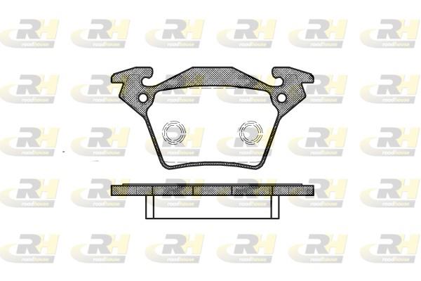 set placute frana,frana disc - ROADHOUSE