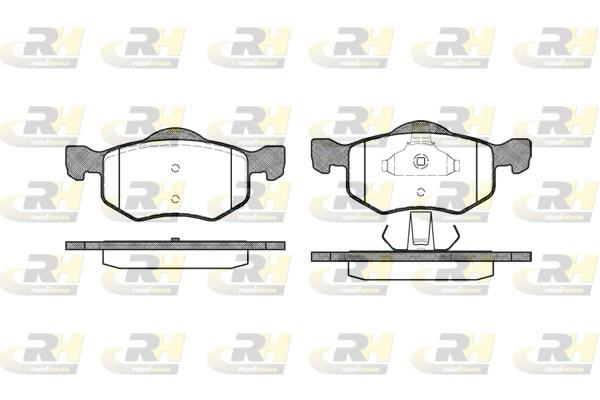 set placute frana,frana disc - ROADHOUSE