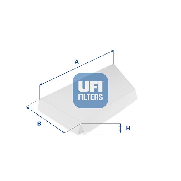 Filtru, aer habitaclu - UFI