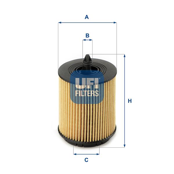 Filtru ulei - UFI