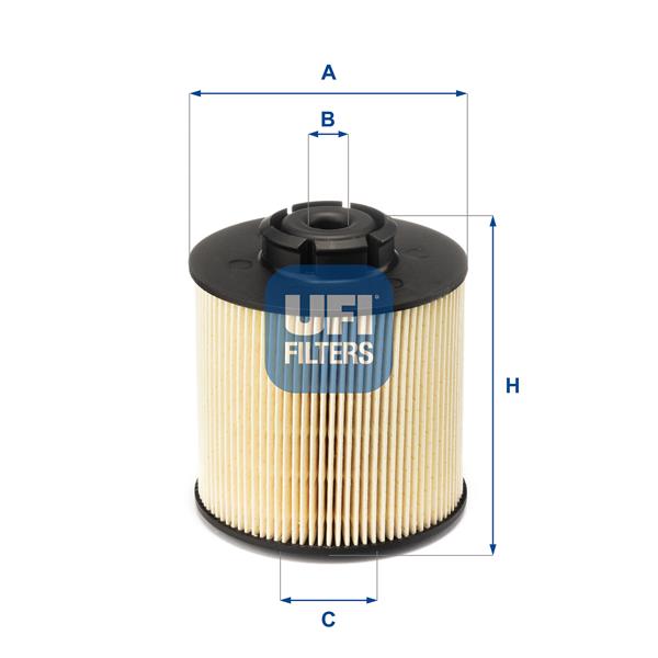filtru combustibil - UFI
