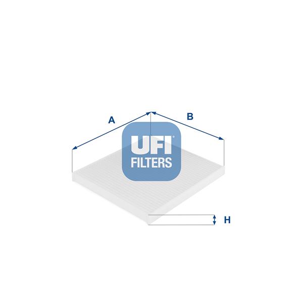 Filtru, aer habitaclu - UFI