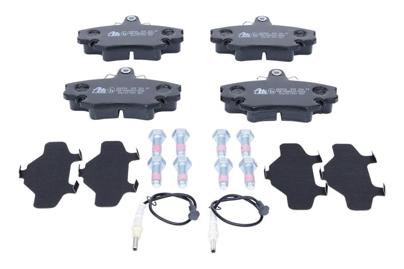 set placute frana,frana disc - ATE
