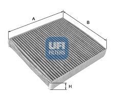 Filtru, aer habitaclu - UFI
