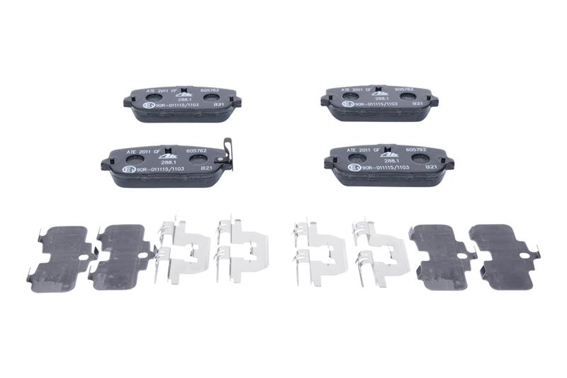 set placute frana,frana disc - ATE
