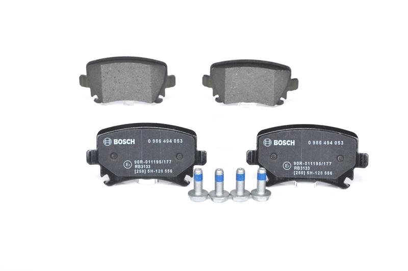 set placute frana,frana disc - BOSCH
