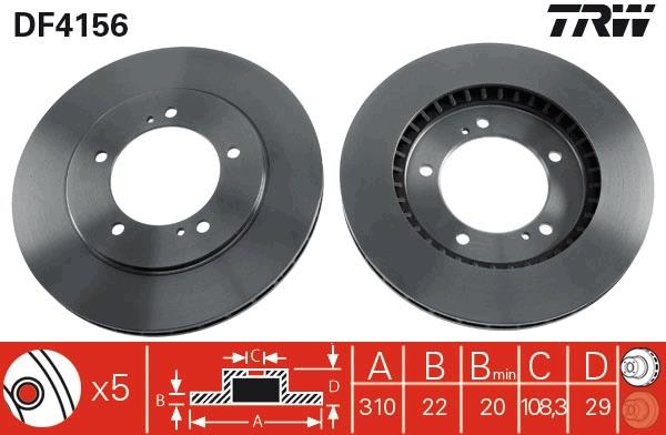 Disc frana - TRW