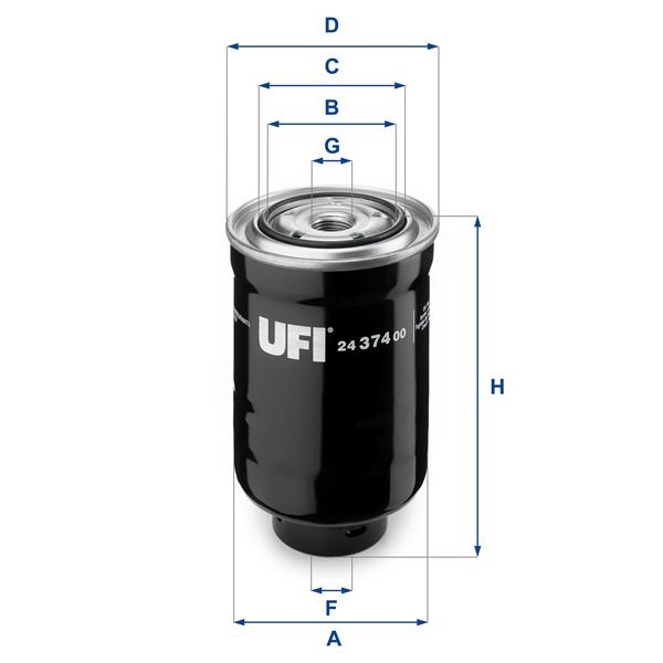 filtru combustibil - UFI