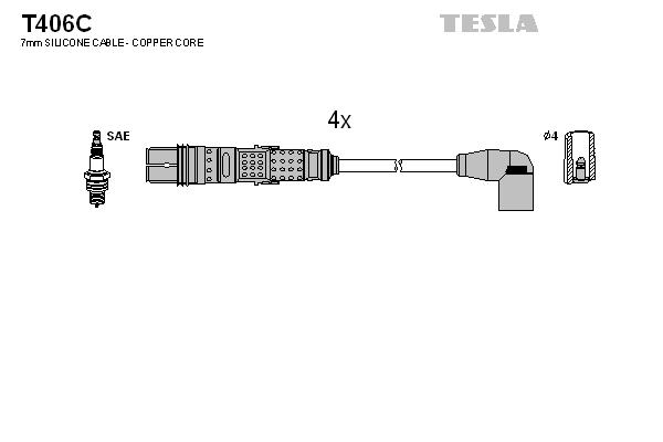 Set cablaj aprinder - TESLA