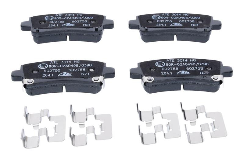 set placute frana,frana disc - ATE