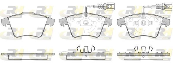 set placute frana,frana disc - ROADHOUSE