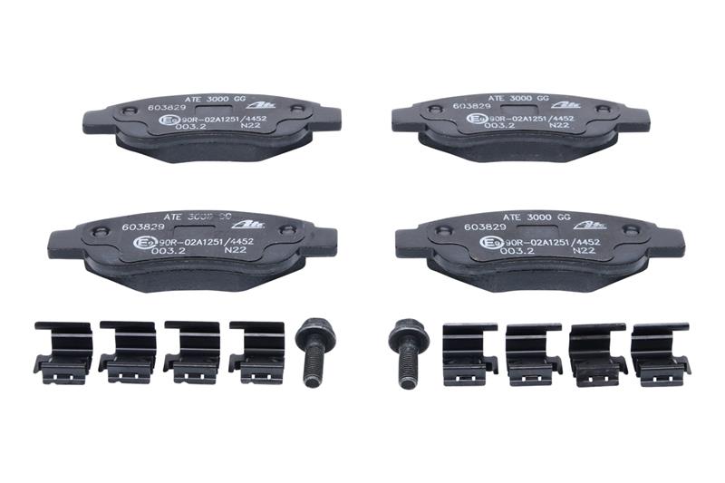 set placute frana,frana disc - ATE