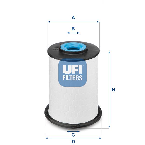 filtru combustibil - UFI