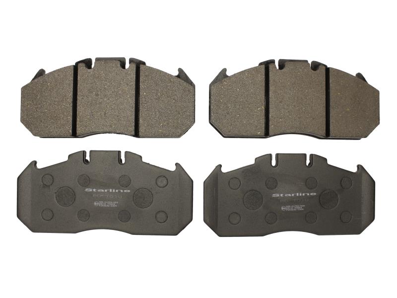 set placute frana,frana disc - STARLINE