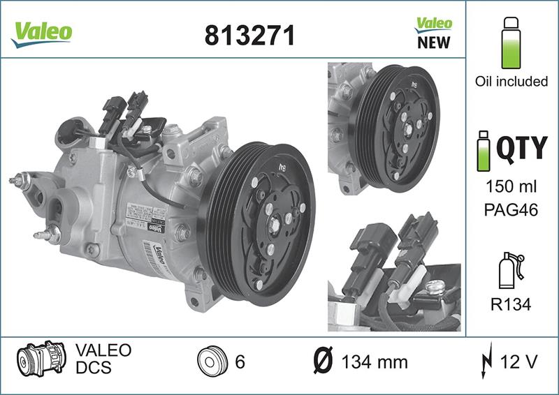 Compresor, climatizare - VALEO