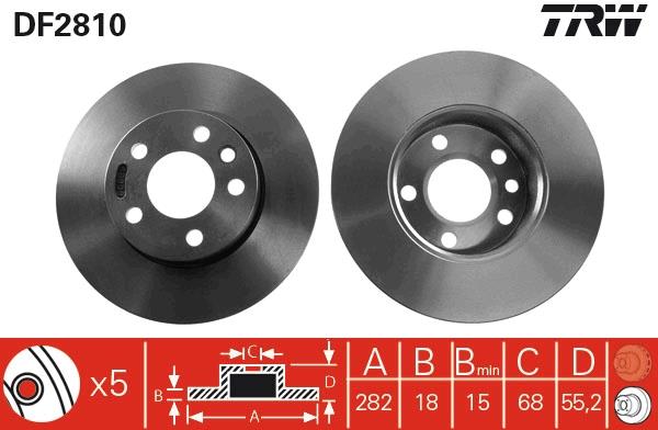 Disc frana - TRW
