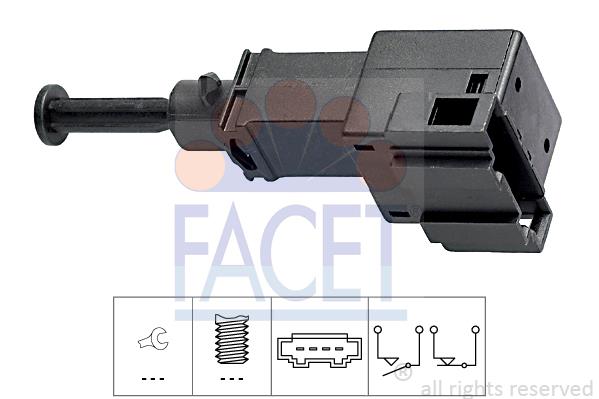 Comutator lumini frana - FACET