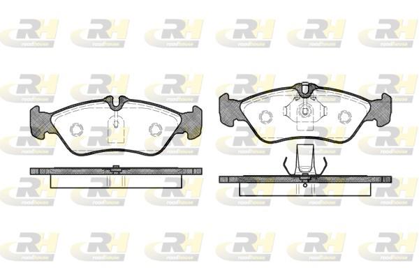set placute frana,frana disc - ROADHOUSE