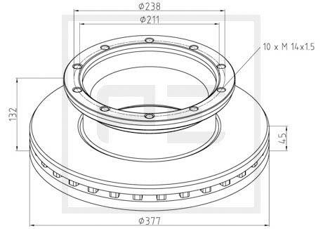 Disc frana - PE Automotive