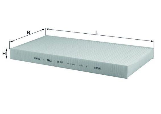 Filtru, aer habitaclu - KNECHT