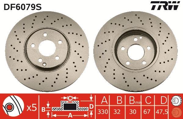 Disc frana - TRW