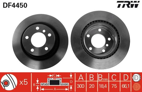 Disc frana - TRW