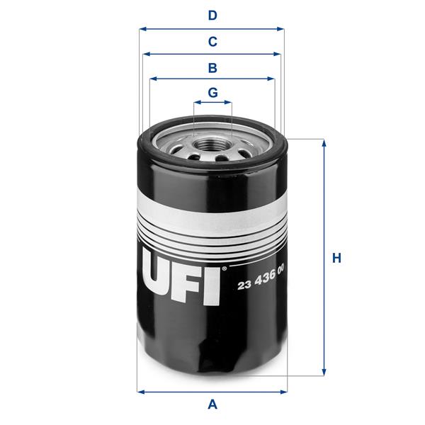 Filtru ulei - UFI
