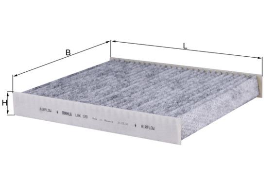 Filtru, aer habitaclu - KNECHT