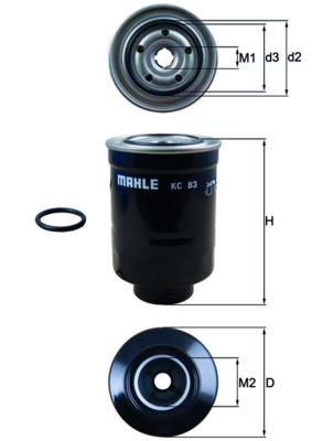 filtru combustibil - KNECHT