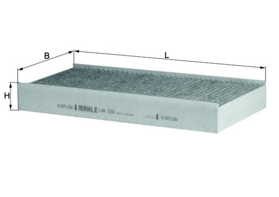 Filtru, aer habitaclu - KNECHT