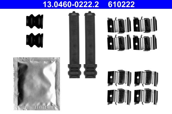 Set accesorii, placute frana - ATE