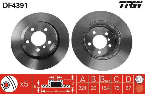 Disc frana - TRW