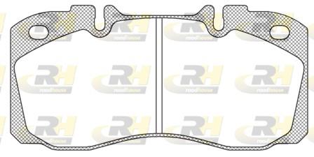 set placute frana,frana disc - ROADHOUSE