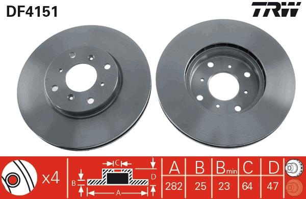 Disc frana - TRW