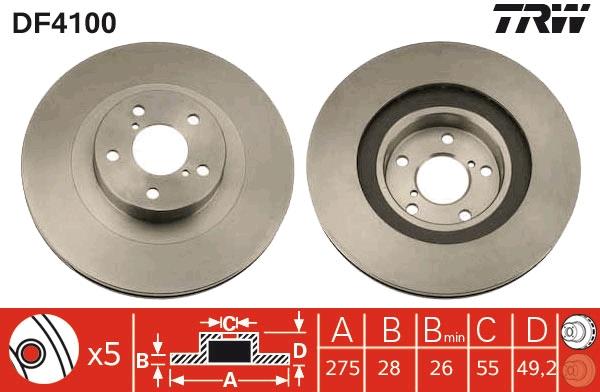 Disc frana - TRW