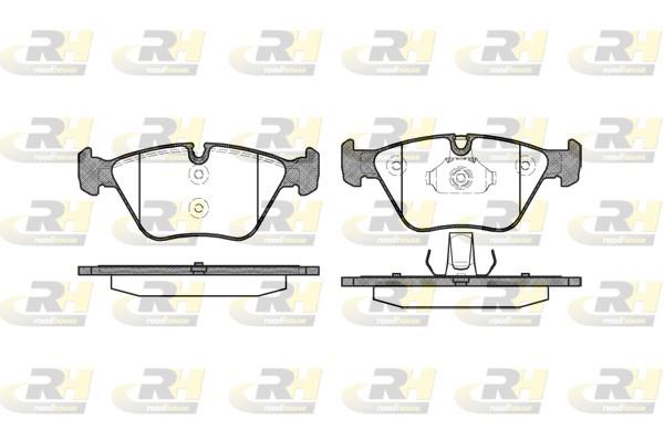 set placute frana,frana disc - ROADHOUSE