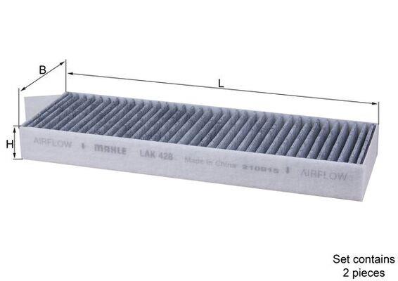 Filtru, aer habitaclu - KNECHT
