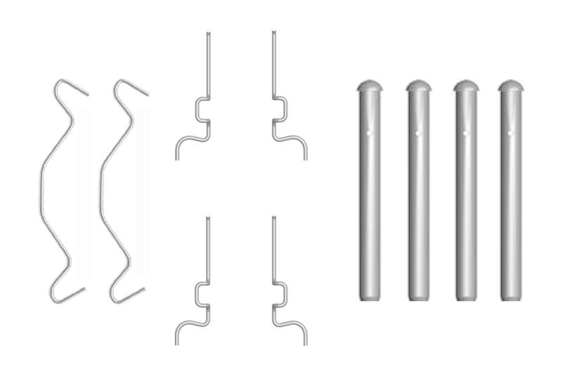 Set accesorii, placute frana - BOSCH