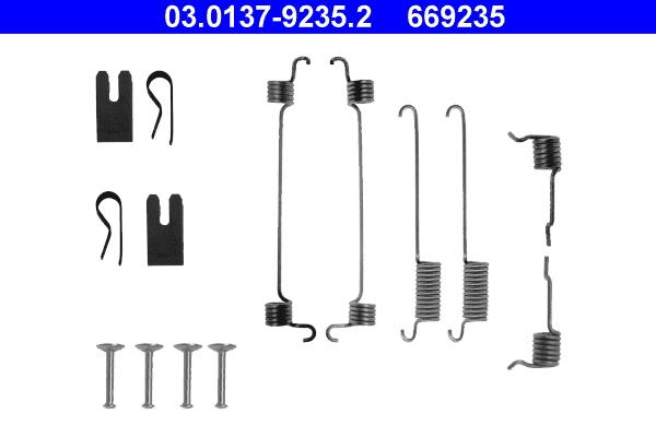 Set accesorii, sabot de frana - ATE