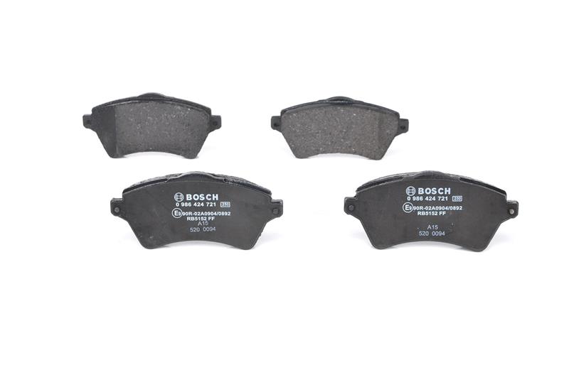 set placute frana,frana disc - BOSCH