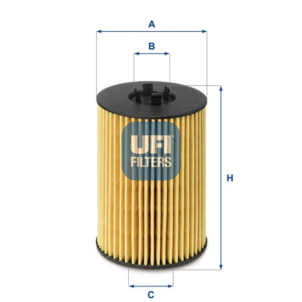 Filtru ulei - UFI
