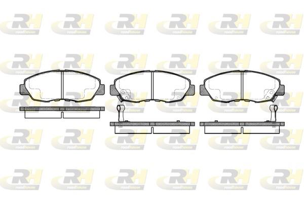 set placute frana,frana disc - ROADHOUSE