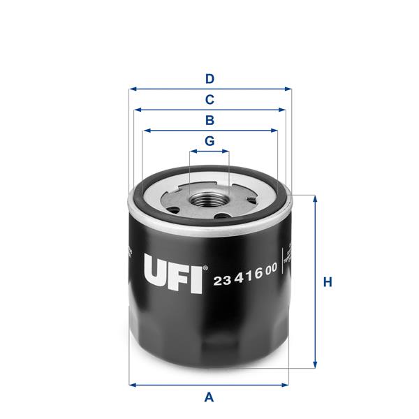 Filtru ulei - UFI