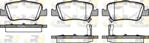 set placute frana,frana disc - ROADHOUSE
