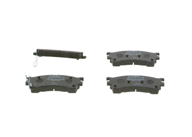 set placute frana,frana disc - BOSCH